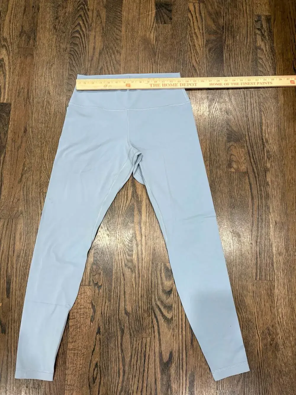 lululemon athletica light blue leggings size 10